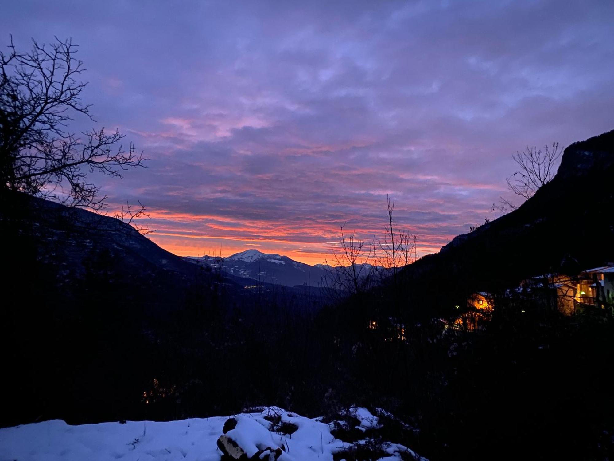 Cielo E Terra Chalet Zencheri Con Vista Panoramica Piazza  Buitenkant foto