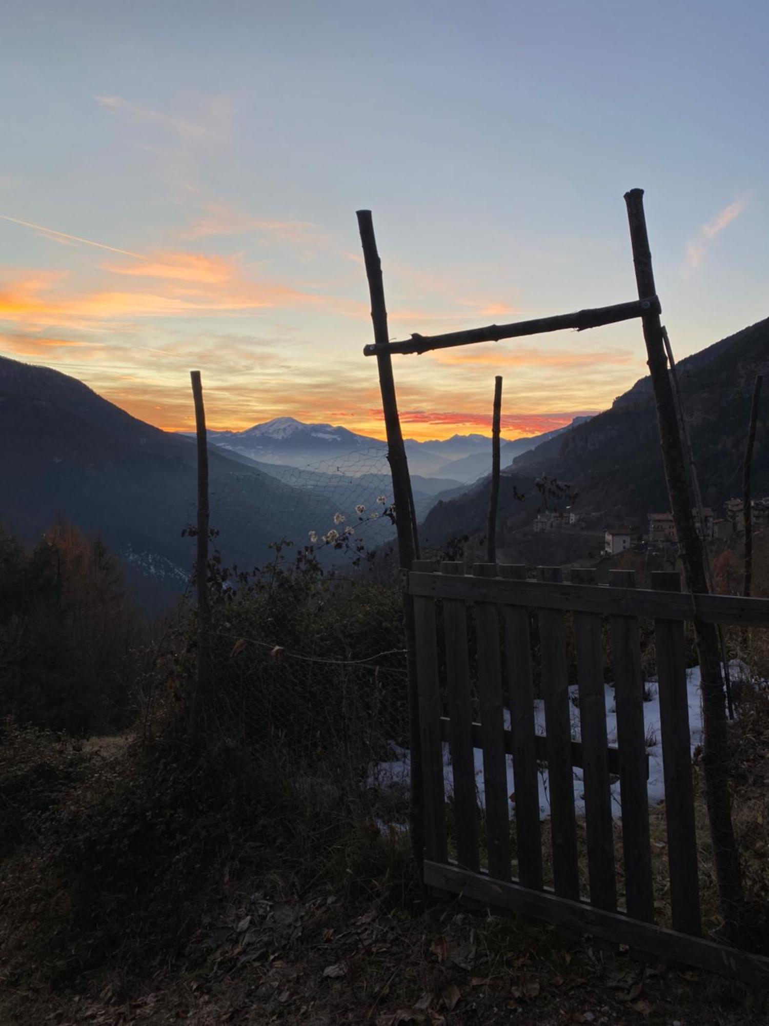 Cielo E Terra Chalet Zencheri Con Vista Panoramica Piazza  Buitenkant foto