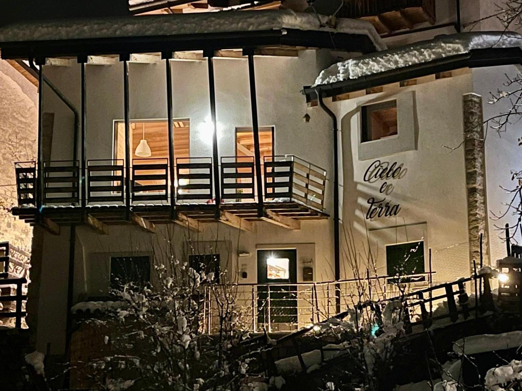 Cielo E Terra Chalet Zencheri Con Vista Panoramica Piazza  Buitenkant foto
