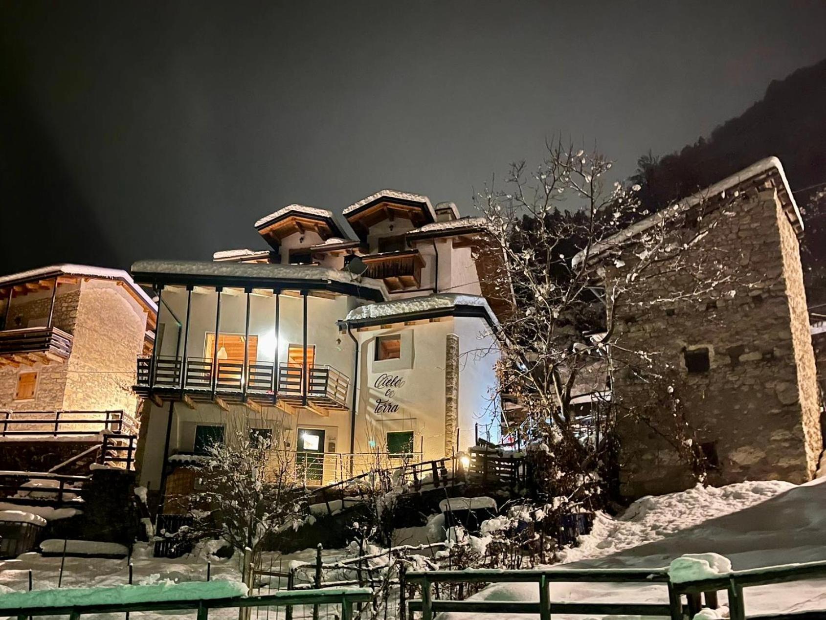 Cielo E Terra Chalet Zencheri Con Vista Panoramica Piazza  Buitenkant foto