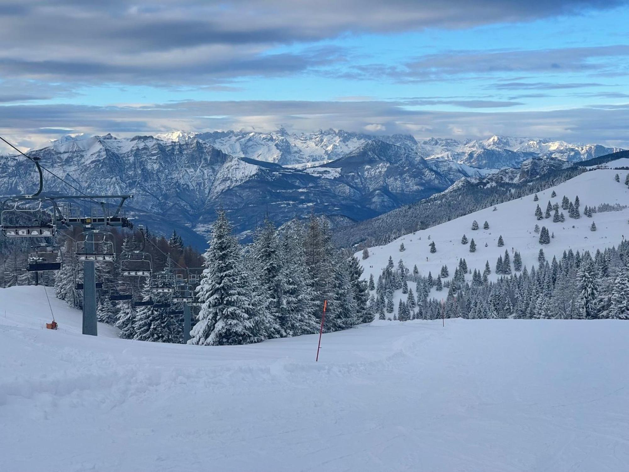 Cielo E Terra Chalet Zencheri Con Vista Panoramica Piazza  Buitenkant foto